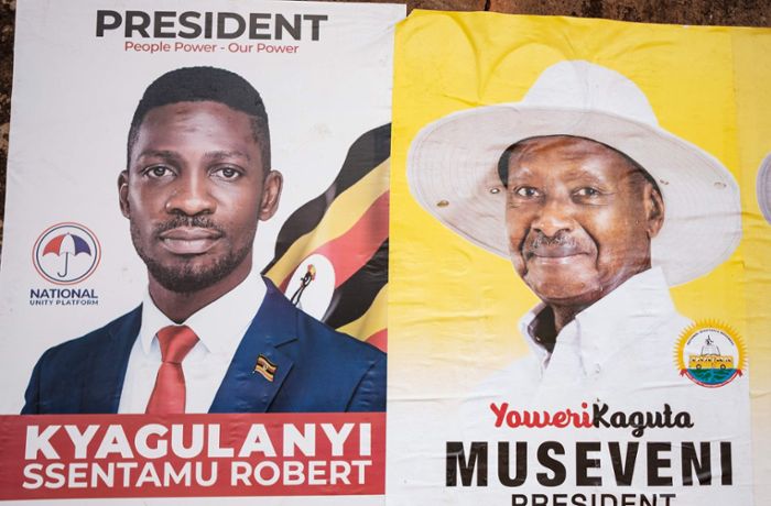Wahl in Uganda: Popsänger Bobi Wine strebt an die Spitze des Staates