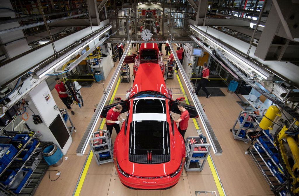 Corona-Krise: Produktion bei Porsche ruht auch in der Woche nach Ostern