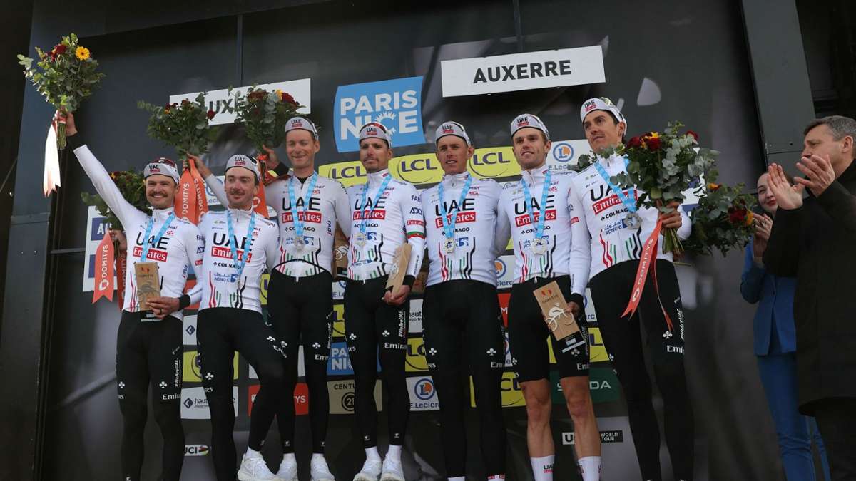 Radsport: Paris-Nizza: Erster Sieg für Politt mit neuem Team