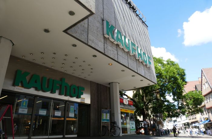 Stuttgart-Bad Cannstatt: Verdi will Kaufhof-Filiale retten