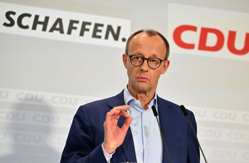 CDU-Parteichef Friedrich Merz will möglichst rasch eine gemeinsame Positionierung der CDU in der Frage der Zuwanderung. Foto: dpa/Martin Schutt