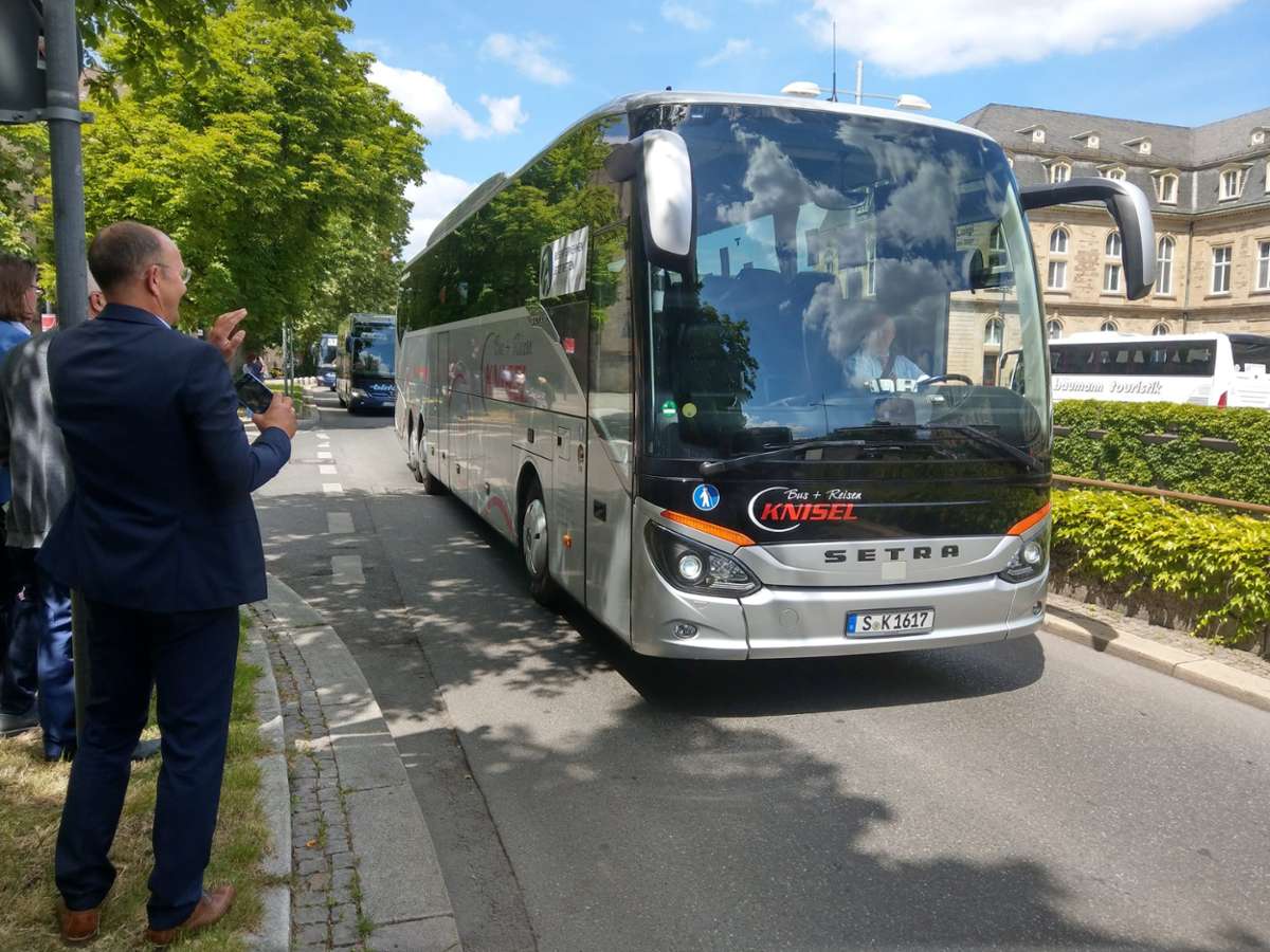 Stuttgart-Mühlhausen: Reisebusse dürfen wieder fahren: Vorsichtiges Aufatmen in der Branche