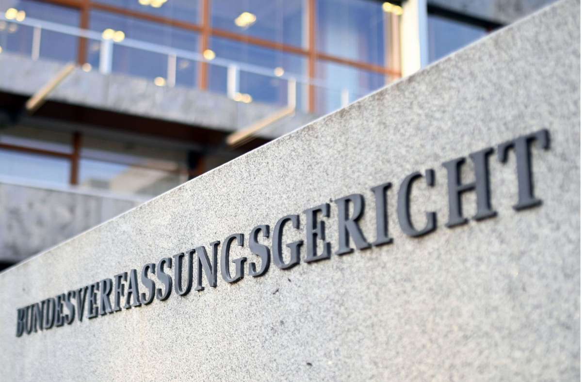 Bundesverfassungsgericht in Karlsruhe: Verdächtiges Paket   löst Polizeieinsatz aus