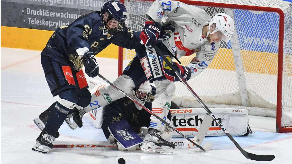Eishockey Oberliga, Stuttgarter EC: Heftige Derby-Pleite für die Rebels