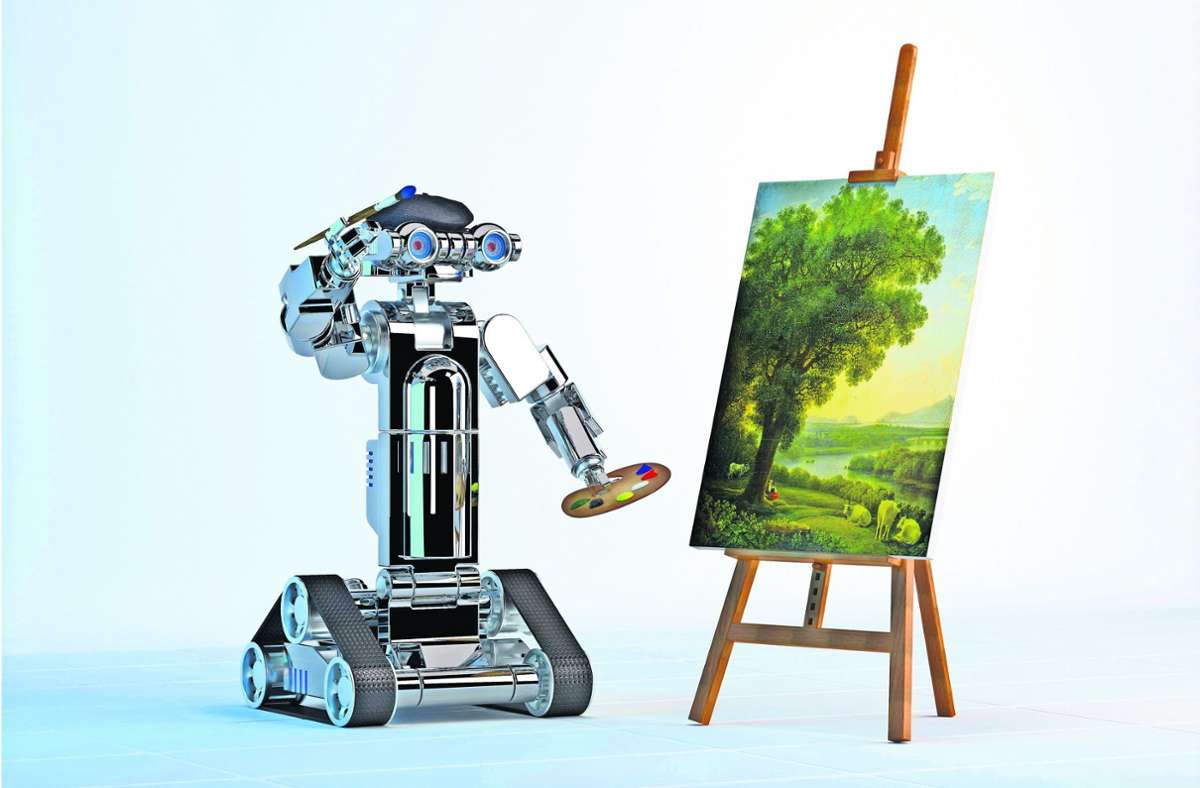 Mensch und Maschine: Macht  Künstliche Intelligenz bessere Kunst?