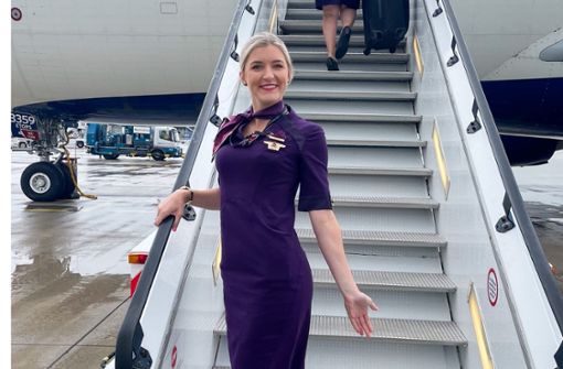 Flugbegleiterin Sabrina Schaller von Delta Air Lines ist neugierig auf Stuttgart. Foto: privat