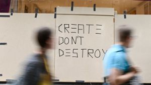 „Create don’t destroy“ – wie es zur Kunst  nach der Krawallnacht kam