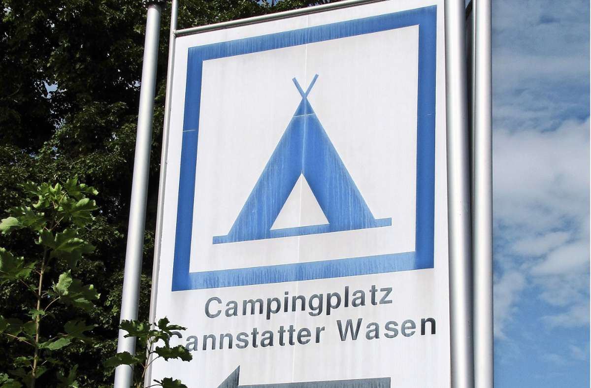 Der Campingplatz auf dem Cannstatter Wasen ist geschlossen. Foto: /Edgar Rehberger