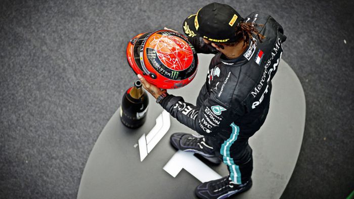 Lewis Hamilton macht die 91 Siege voll
