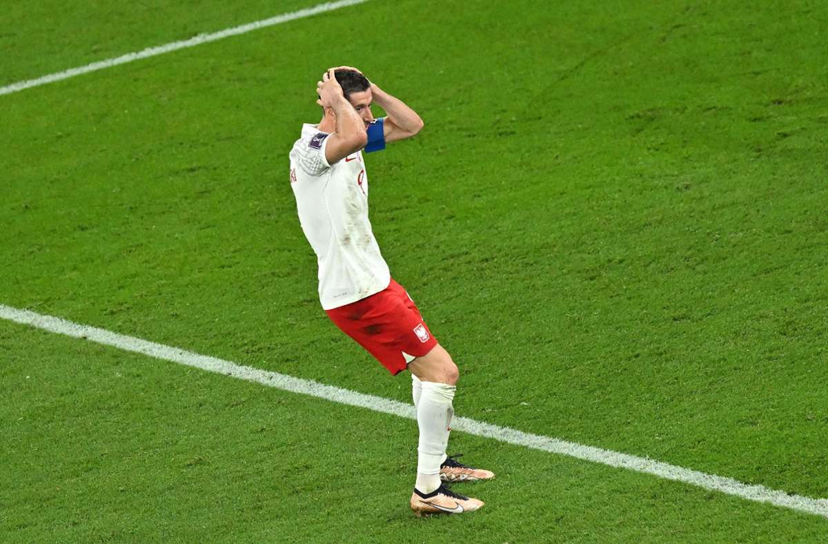 WM 2022 in Katar: Lewandowski und Polen verzweifeln gegen Mexiko
