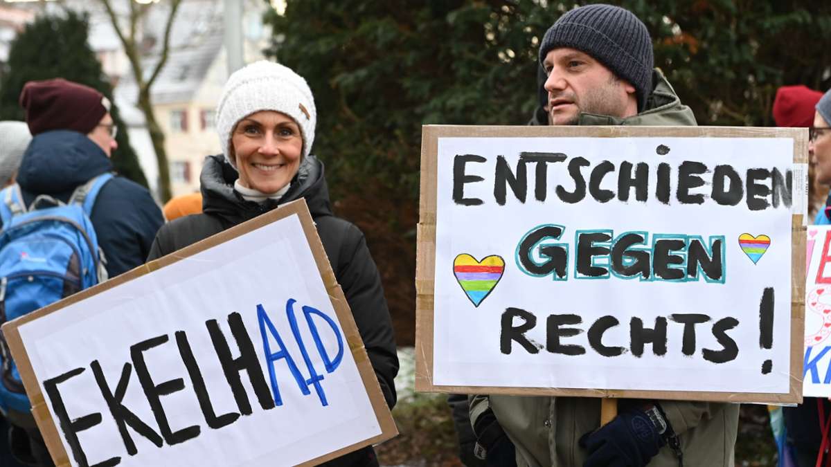 Anti-Rechts-Demos im Kreis Böblingen: Schweigende Mehrheit steht auf