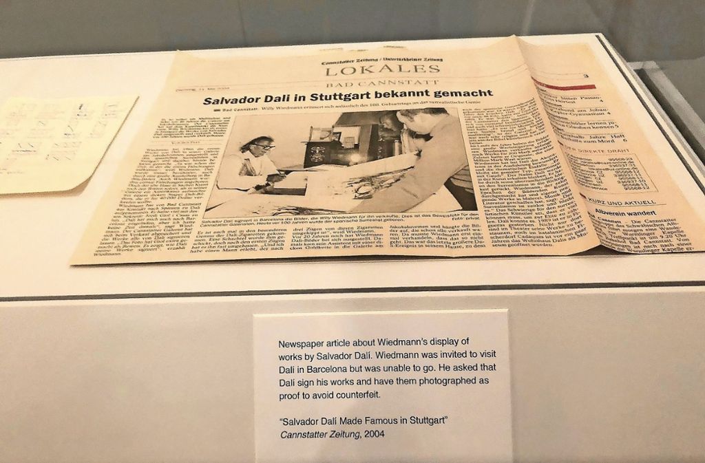 Teil der Ausstellung in Washington  über das Schaffen Willy Wiedmanns bis 28. April 2019: Unsere Zeitung im größten Bibelmuseum