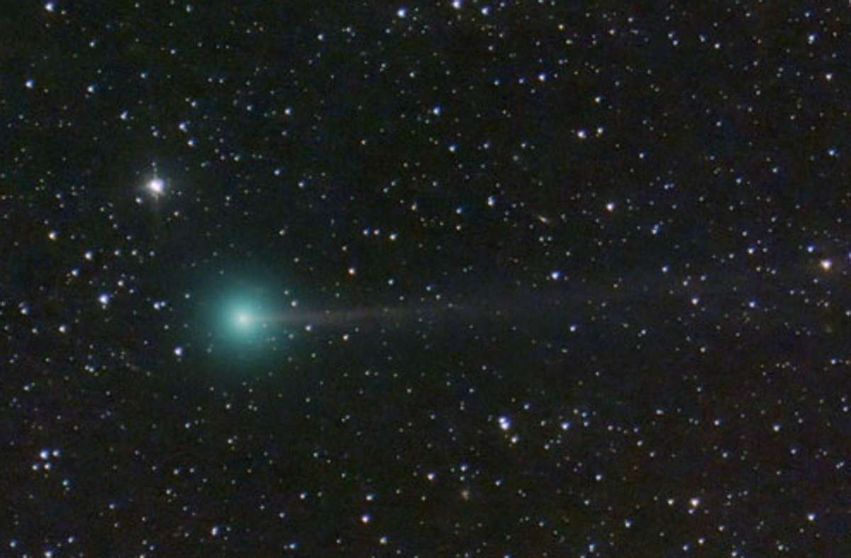 Wann kann man den grünen Kometen Nishimura sehen?