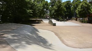 Sanierte Skateanlage