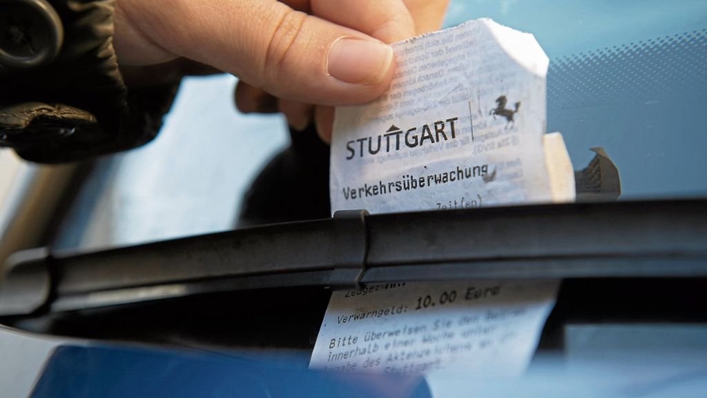 Parkraummanagement in Stuttgart: Zahl der Strafzettel wächst