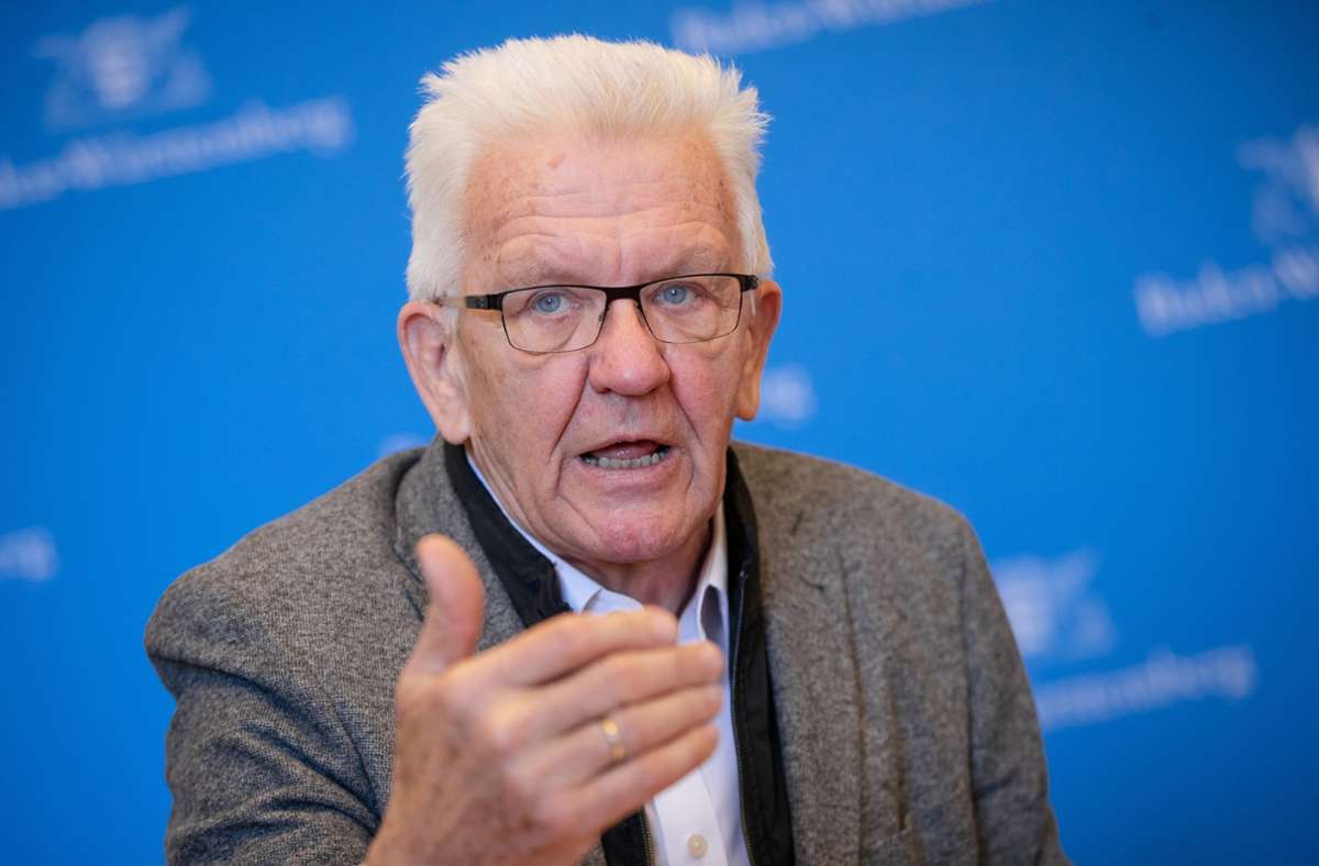 Affäre um Thomas Strobl: Kretschmann steht Rede und Antwort