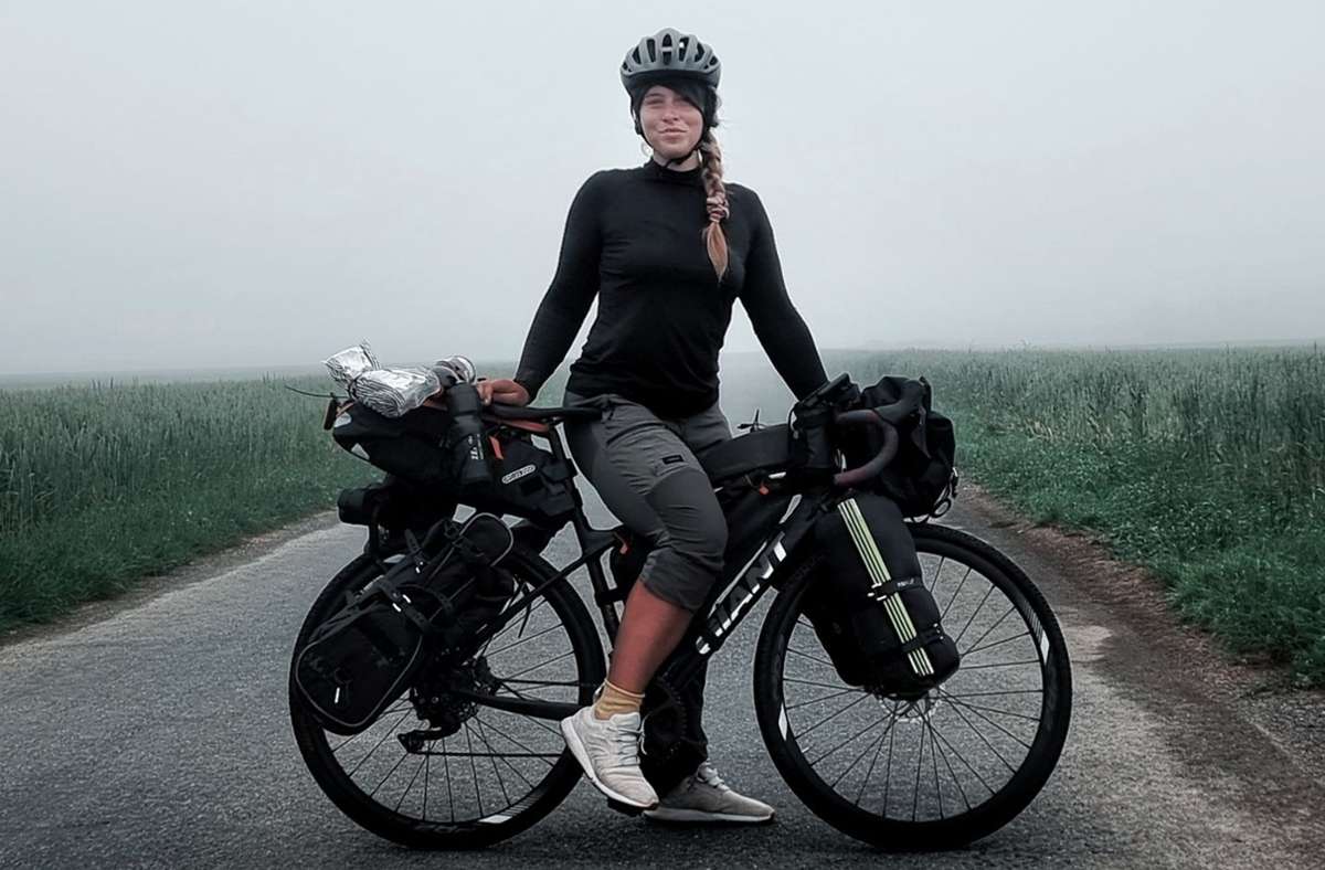Rund 10 000 Kilometer ist Lara Söldner mit dem Fahrrad durch Europa gereist.