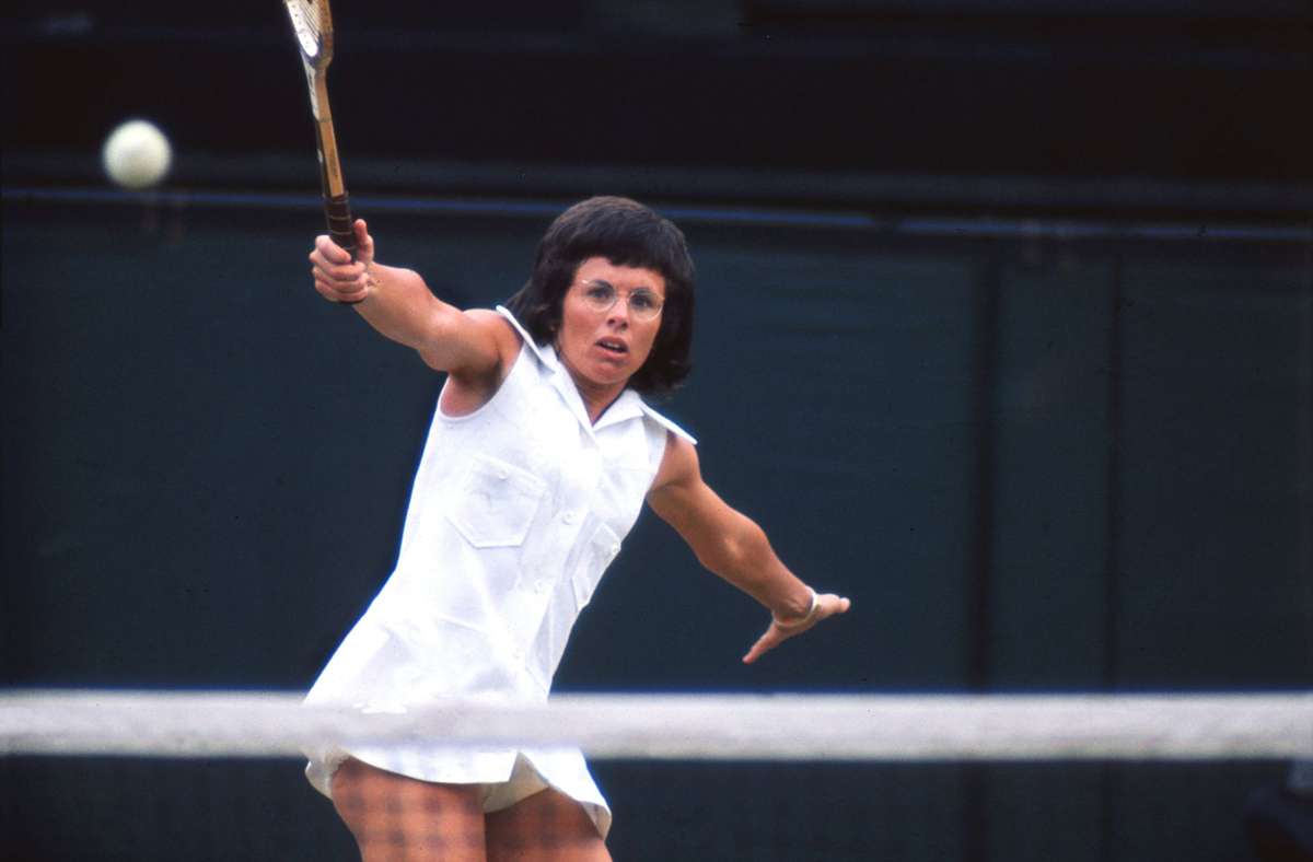 Billie Jean King gewann 1972 in Paris, on Wimbledon und in New York.
