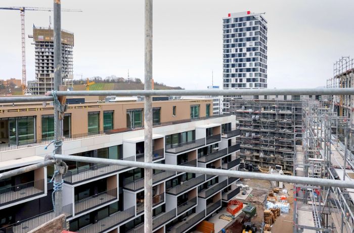 Theaterviertel in Stuttgart: 250 Wohnungen, Kita und Büros bald fertig