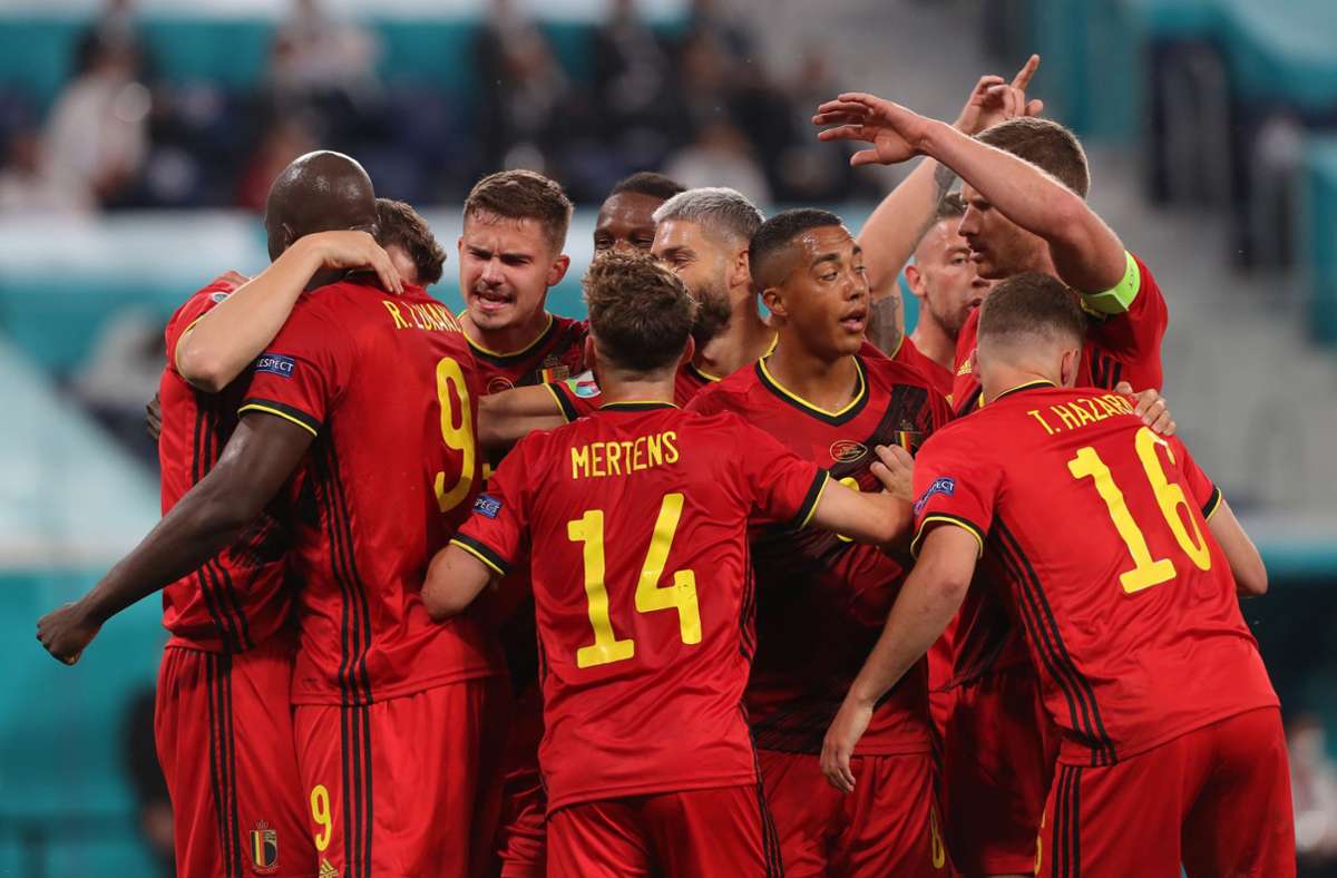 Belgien setzte sich klar gegen Russland durch.