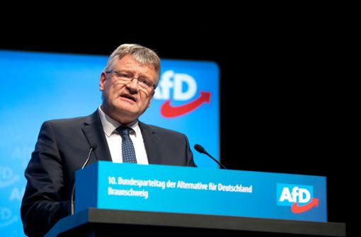 Parteichef Jörg Meuthen hält eine Präsenzveranstaltung für wichtig . Foto: imago/Thiel