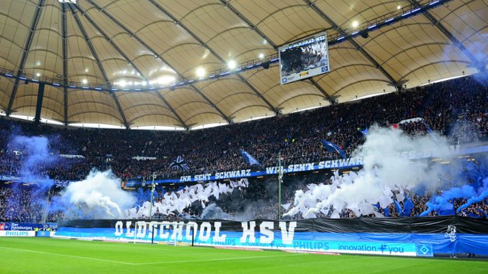 HSV-Fans zünden kontrolliert Pyrotechnik