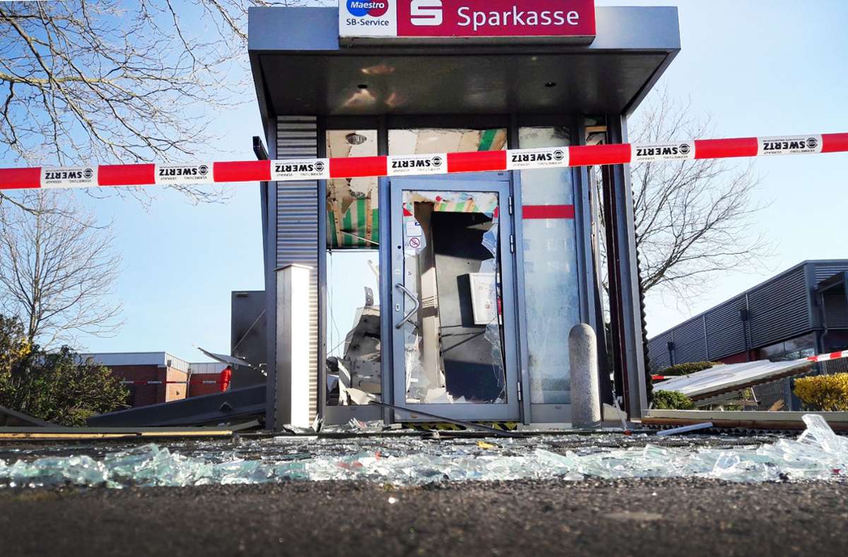 Kriminalität in Deutschland: Geldautomaten-Gangster auf dem Vormarsch