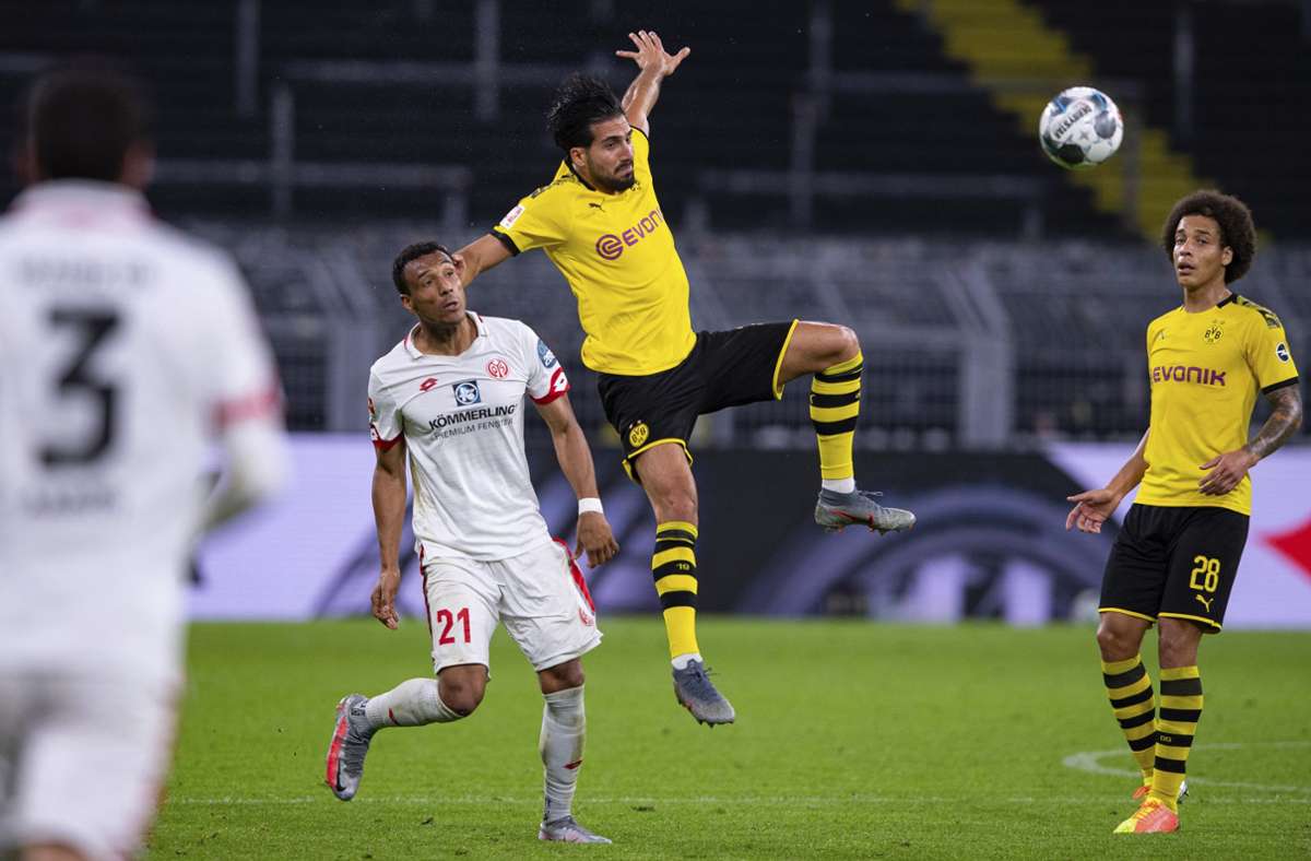 Rückschlag für den BVB: Mainz nach 2:0 vor der Rettung