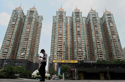Evergrande hat in China zahlreiche Apartmentblöcke errichtet. Foto: AFP/Noel Celis