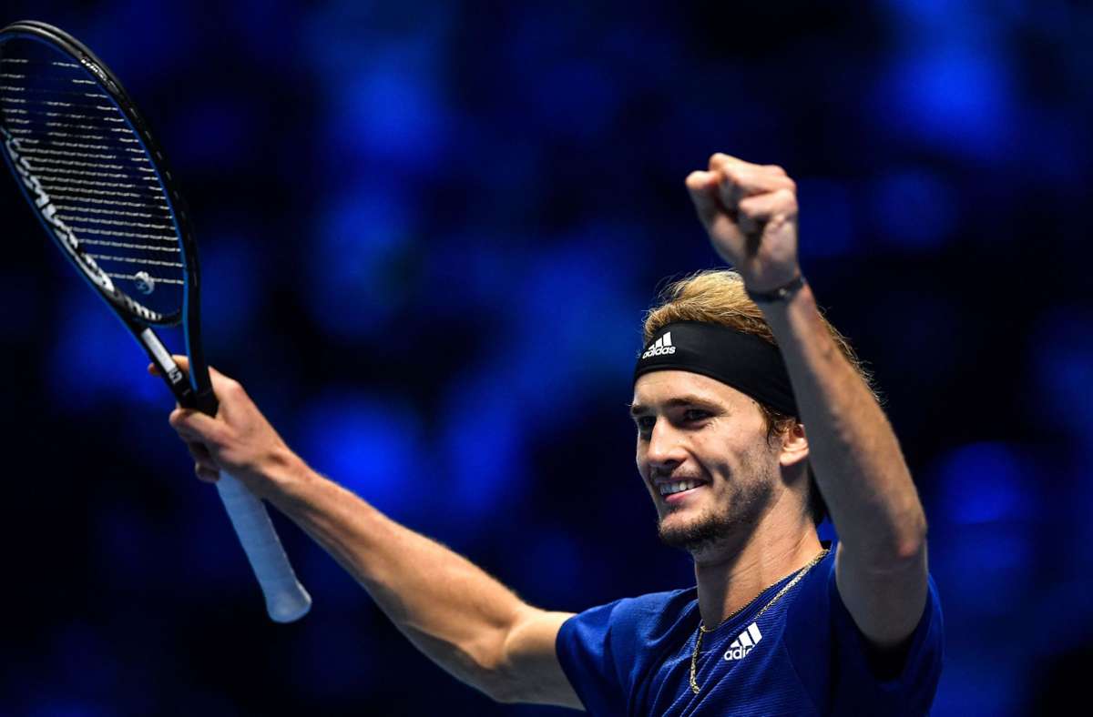Alexander Zverev triumphiert erneut bei den ATP Finals. Foto: AFP/MARCO BERTORELLO