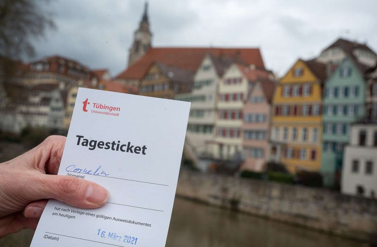 Tübinger OB appelliert an Besucher: Palmer: „Kommen Sie morgen nicht nach Tübingen“