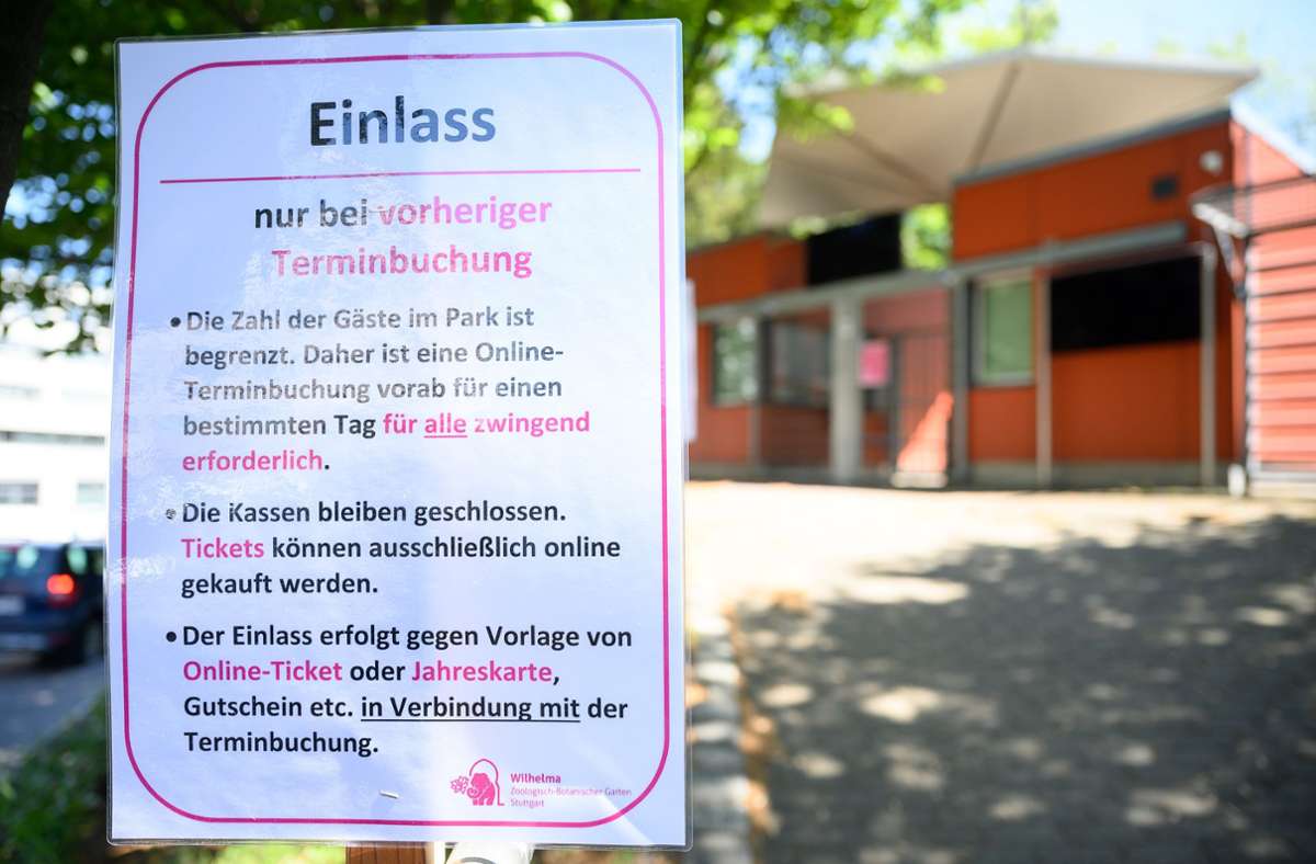 Stuttgarter Zoo öffnet eine der Kassen: Mit Rabatt in die Wilhelma