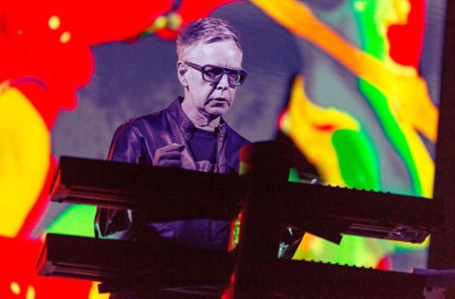 Andy Fletcher ist im Alter von 60 Jahren gestorben. Das Foto zeigt ihn 2018 auf einem Depeche-Mode-Konzert in San Francisco Foto: imago images/ZUMA Wire/Daniel DeSlover