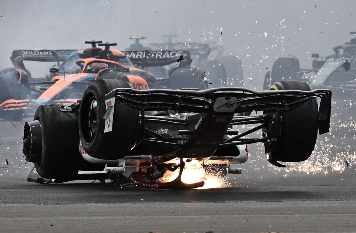 Der schwere Crash von Guanyu  Zhou: Fünf Gründe, warum Formel-1-Autos  sicher sind