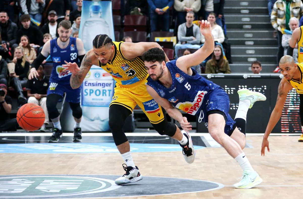 Basketball-Bundesliga: MHP Riesen Ludwigsburg gewinnen Derby-Krimi gegen Crailsheim