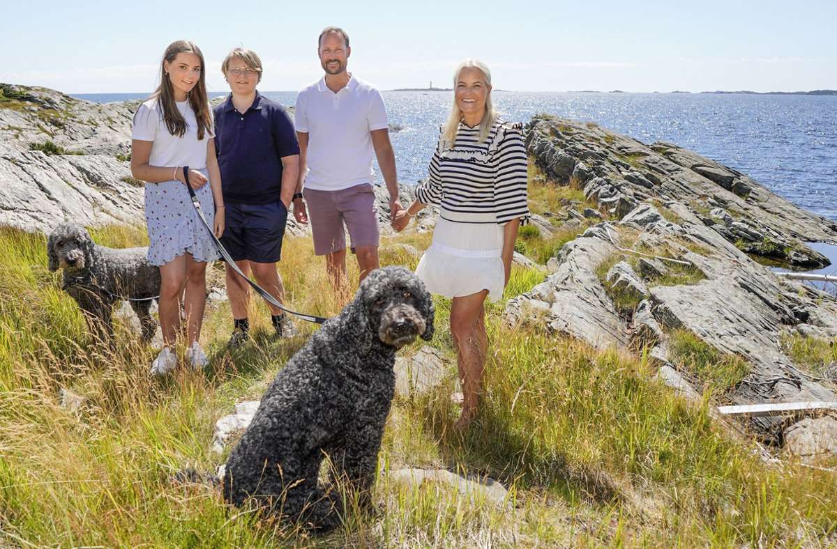 Einen schönen Ort zur Erholung hat sich die norwegische Adelsfamilie von Kronprinz Haakon ausgesucht: die Insel Dvergsøya in Norwegen.
