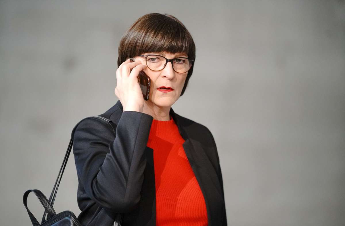 SPD-Chefin Saskia Esken: Angekommen im Amt der Parteichefin