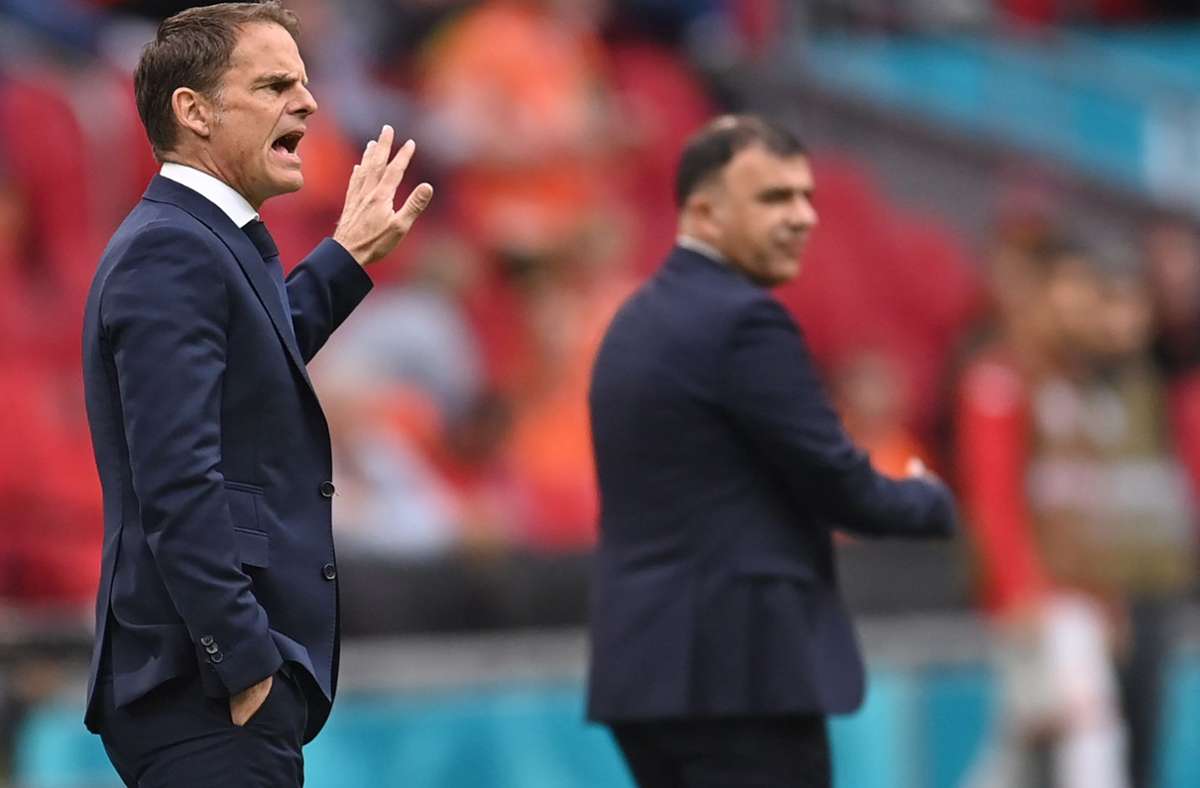EM 2021: Frank de Boer nicht mehr Fußball-Nationaltrainer der Niederlande