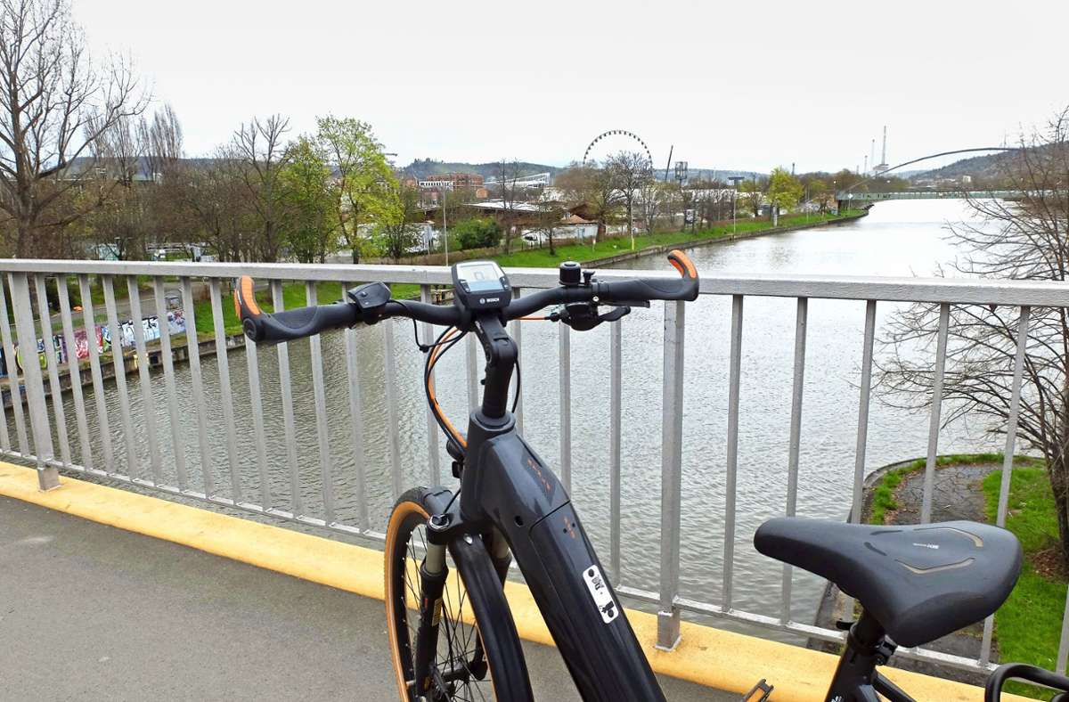 Zum Frühlingsfest werden 180 zusätzliche Fahrradparkplätze am Wasen aufgebaut.