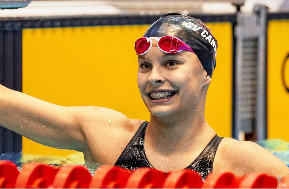 Schwimmen: Deutsche Jahrgangsmeisterschaften: Zehnmal Gold: Cannstatter Schwimmer räumen ab