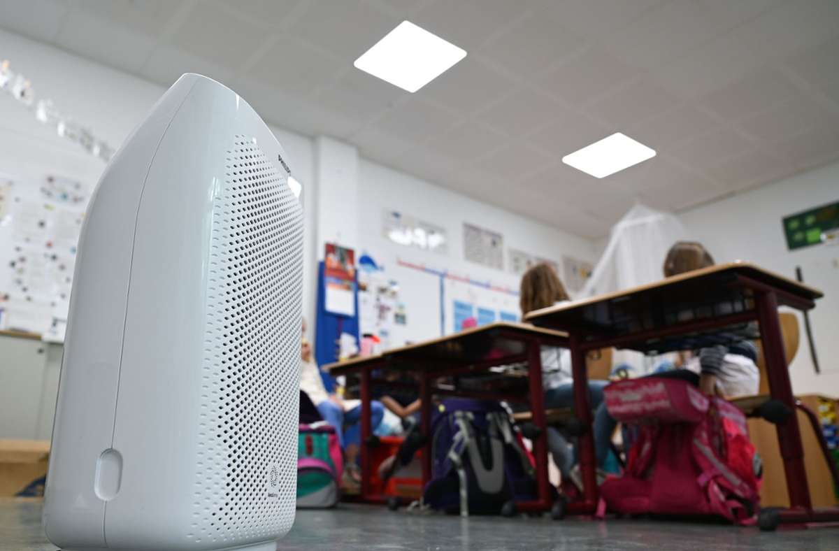 Schulen in Stuttgart: Bisher nur Luftfilter an vier Grundschulen – wie geht es weiter?
