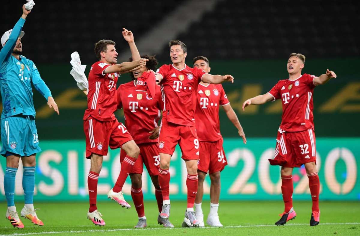 DFB-Pokal: FC Bayern  holt das Double - Leverkusen wieder mal Zweiter