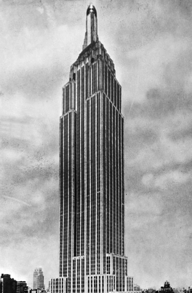 Zum Zeitpunkt seiner Eröffnung 1931 war das Empire State Building das höchste Gebäude der Welt.