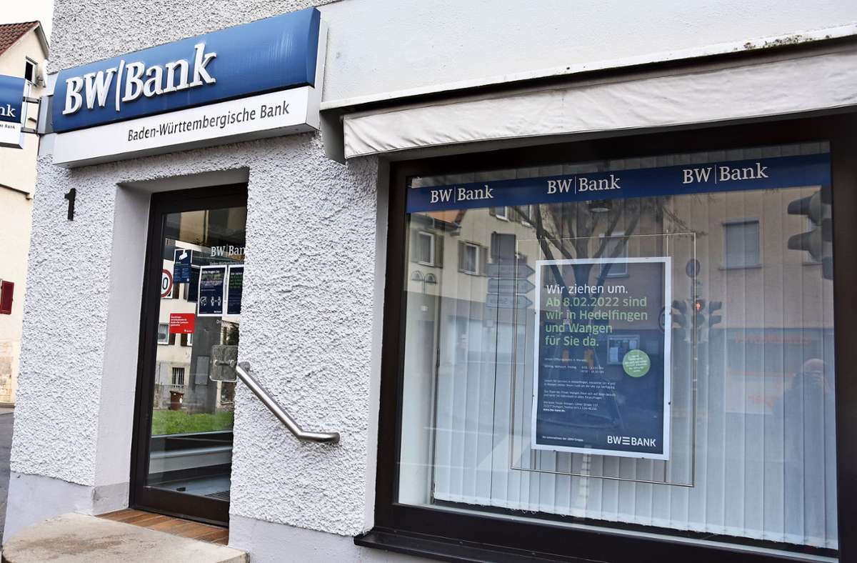 Banken in Rohracker: Letzter Geldautomat verlässt den Ort