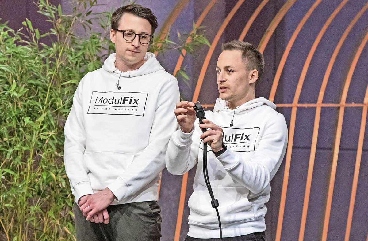 Mit Gummizug-Idee zur Start-up-Show: Herrenberger Brüder in  „Höhle der Löwen“