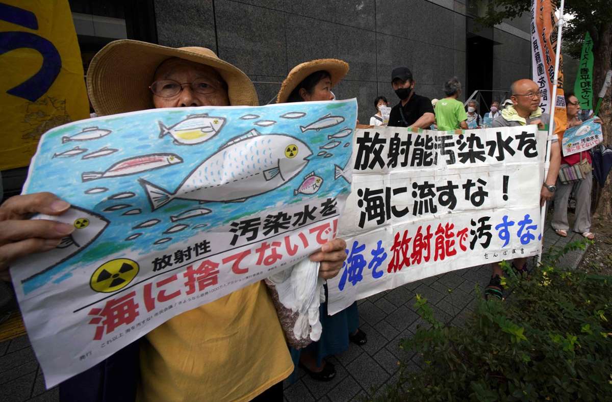 Wütende Proteste und Import-Stopp: Japan hat Einleitung von Fukushima-Kühlwasser ins Meer begonnen