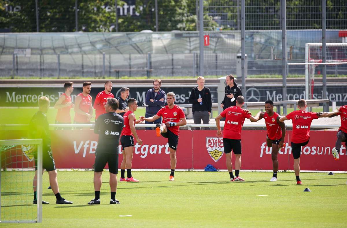 Der VfB startete am Montag in die Vorbereitung auf das nächste Spiel gegen den SC Freiburg.