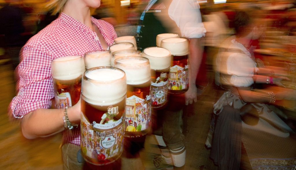 Bier auf dem Frühlingsfest wird wieder teurer