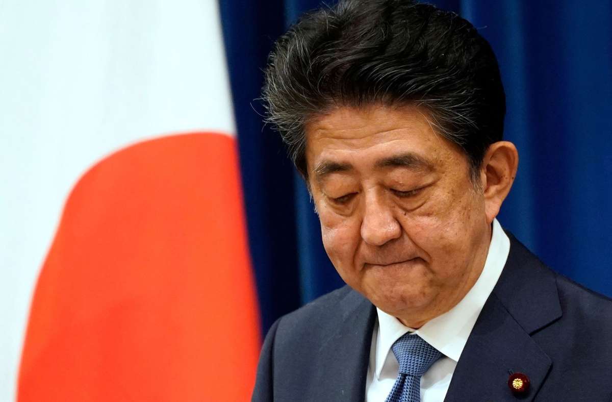 Wegen gesundheitlicher Probleme: Japans Regierungschef Shinzo Abe kündigt Rücktritt an