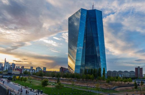 Die EZB-Zentrale besteht aus einem Nord- und einem Süd-Turm. Foto: dpa/Andreas Arnold